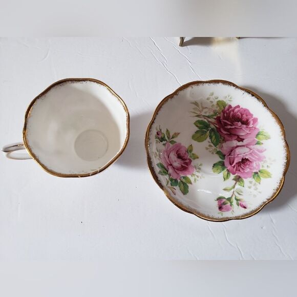 Royal Albert American Crown China Cup & Saucer - Picture 6 of 10